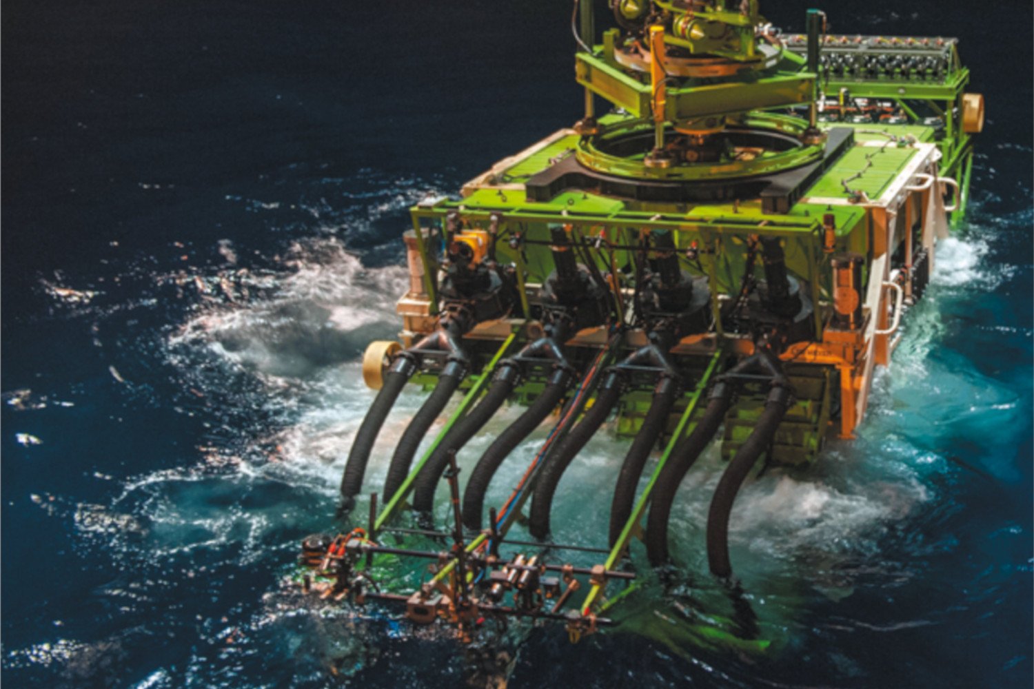 Plongée minière dans les fonds marins