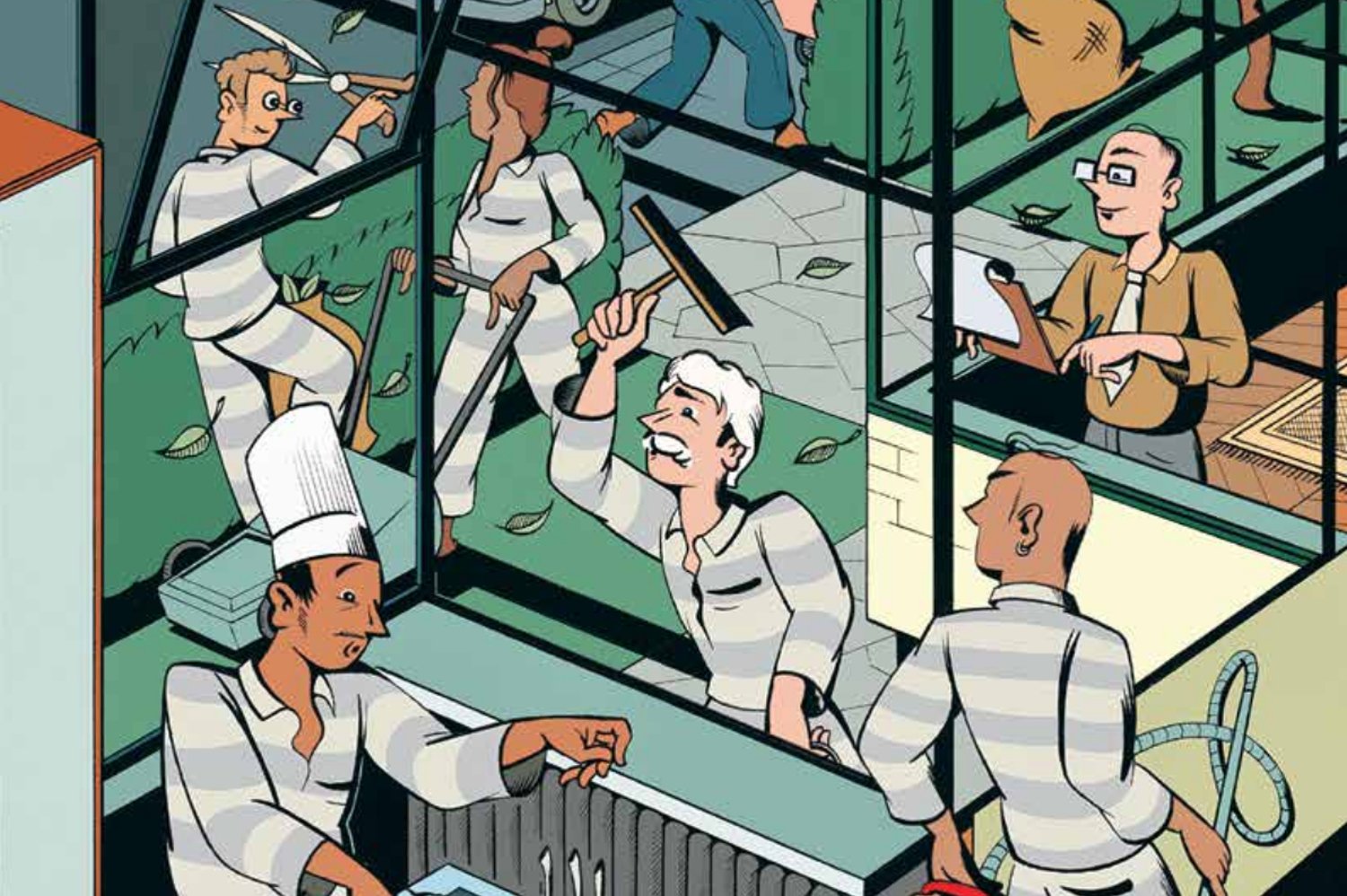 Les maisons de transition