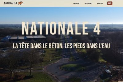 La tête dans le béton, les pieds dans l'eau