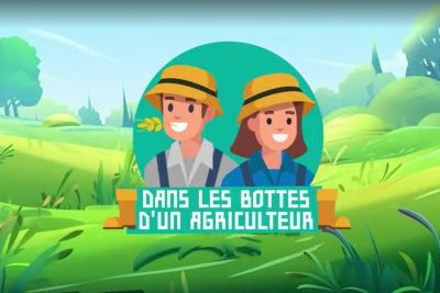 Dans les bottes d'un agriculteur