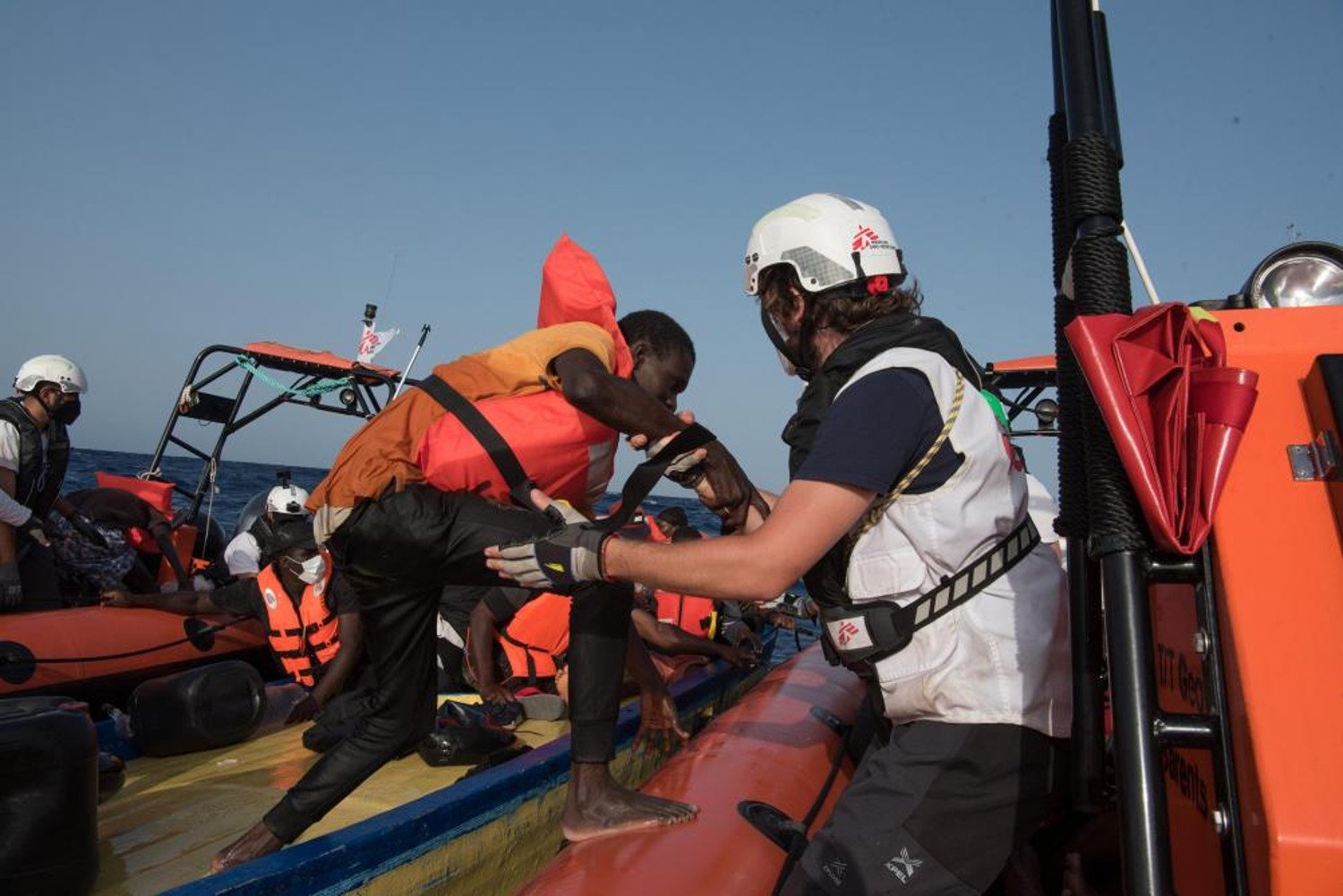 Récit d'un sauvetage en Méditerranée
