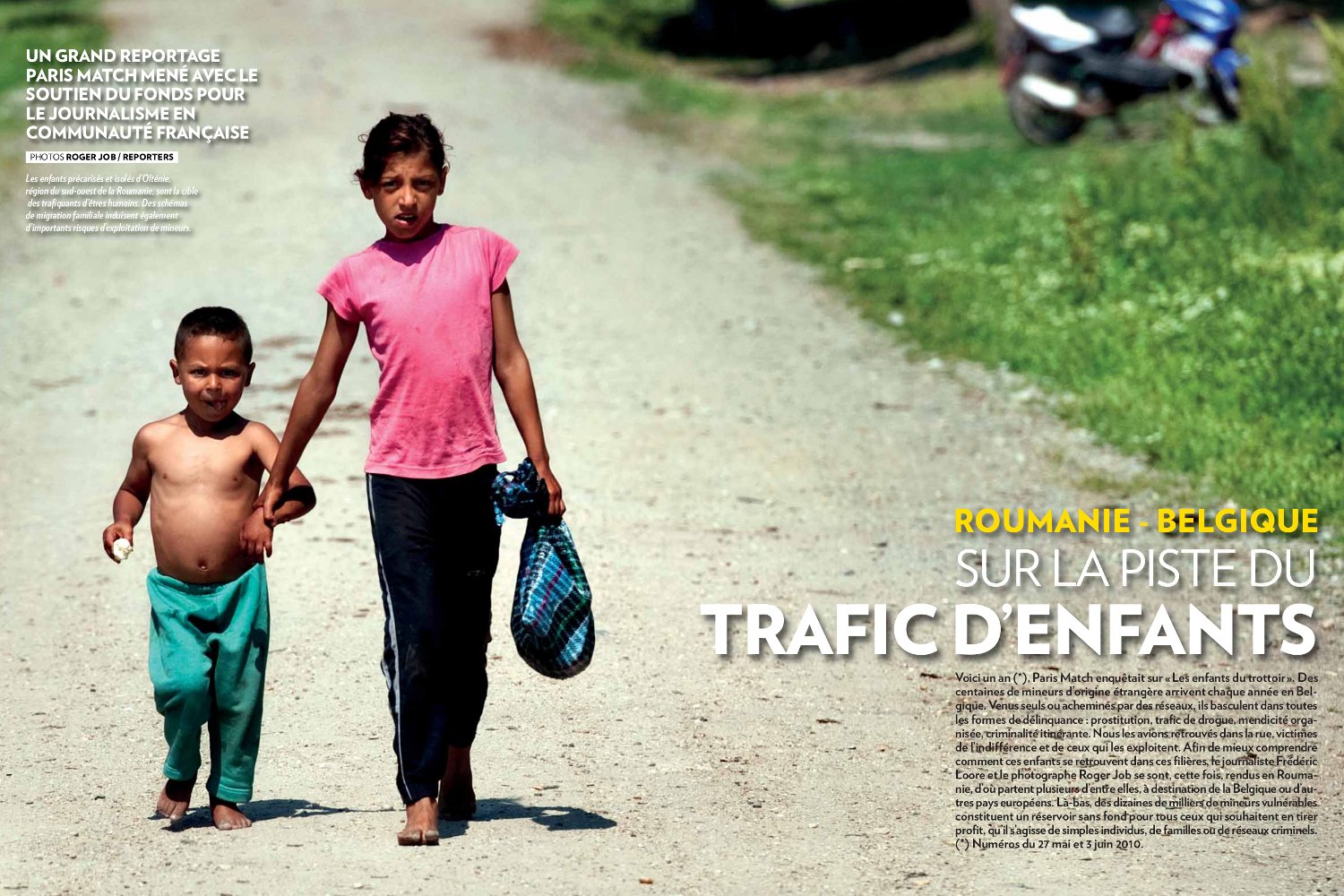 Sur la piste du trafic d'enfants
