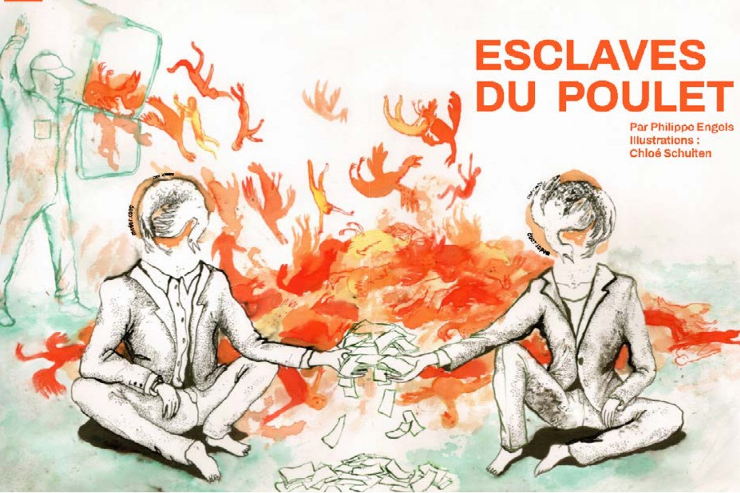Esclaves du poulet