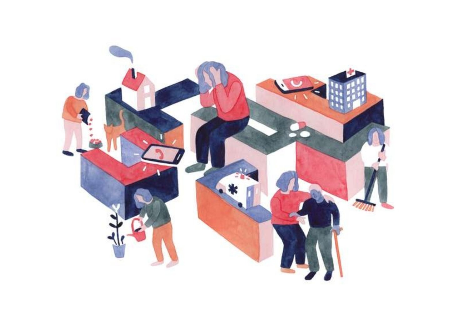 Le poids de mes vieux