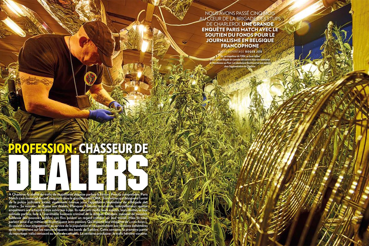 Au cœur de la brigade des stups de Charleroi